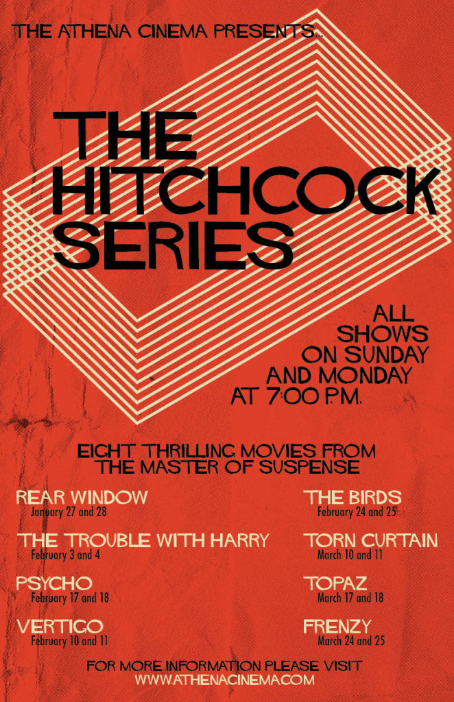 suspense_distressed Hitchcock series flyer