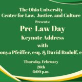 CLJC Presents: Pre-Law Day with Sonya Pfeiffer, Esq & David Rudolf, Esq Pre-Law-Day 26
